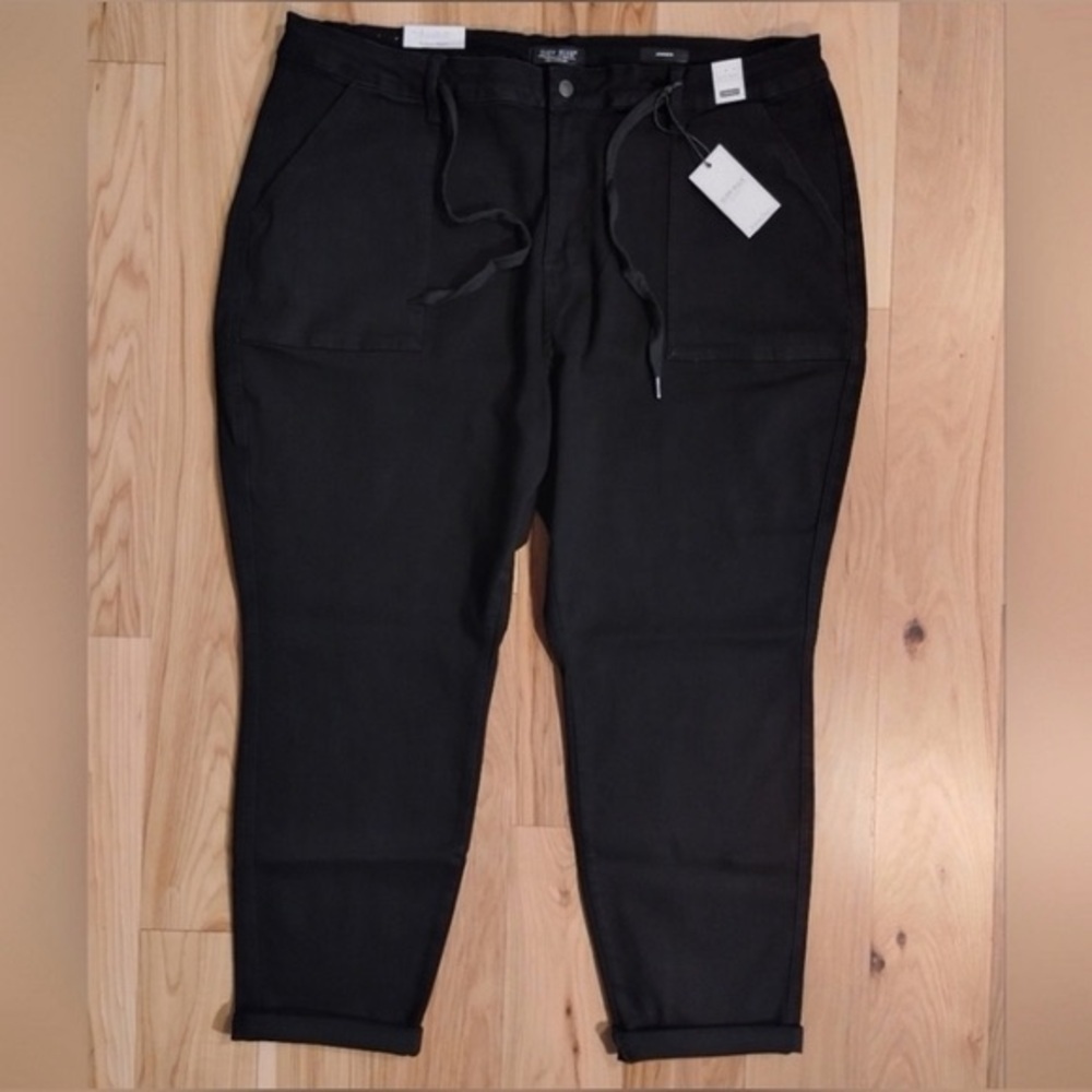 Judy Blue Charcoal Button-Fly Pants - Picture 1 of 15